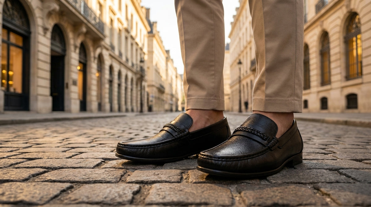 Milestonewear – The Onyx Black Loafer