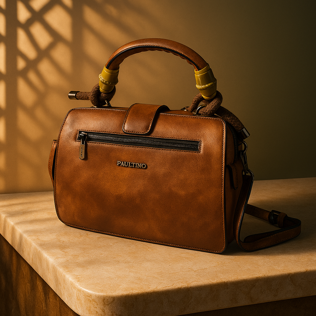 Milestonewear – The Golden Bloom Handcrafted Art Bag