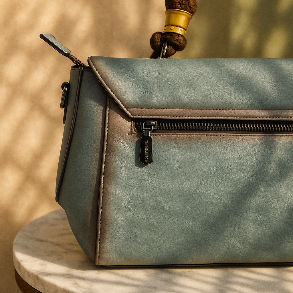 Milestonewear Mandala Art Handcrafted Faux Leather Bag