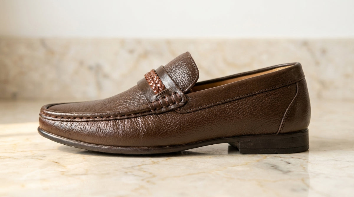 Milestonewear – The Espresso Classic Leather Loafers