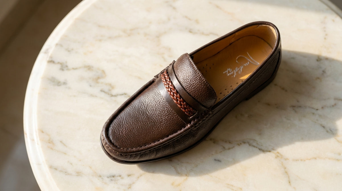 Milestonewear – The Espresso Classic Leather Loafers