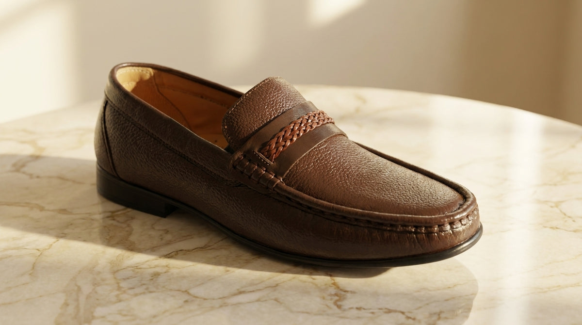 Milestonewear – The Espresso Classic Leather Loafers