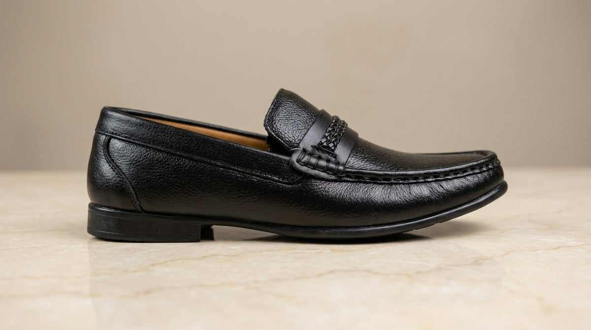 Milestonewear – The Onyx Black Loafer