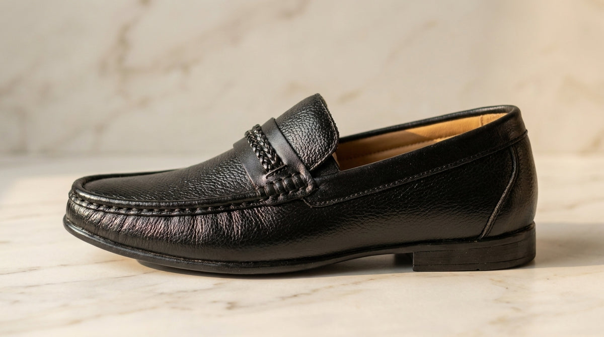 Milestonewear – The Onyx Black Loafer