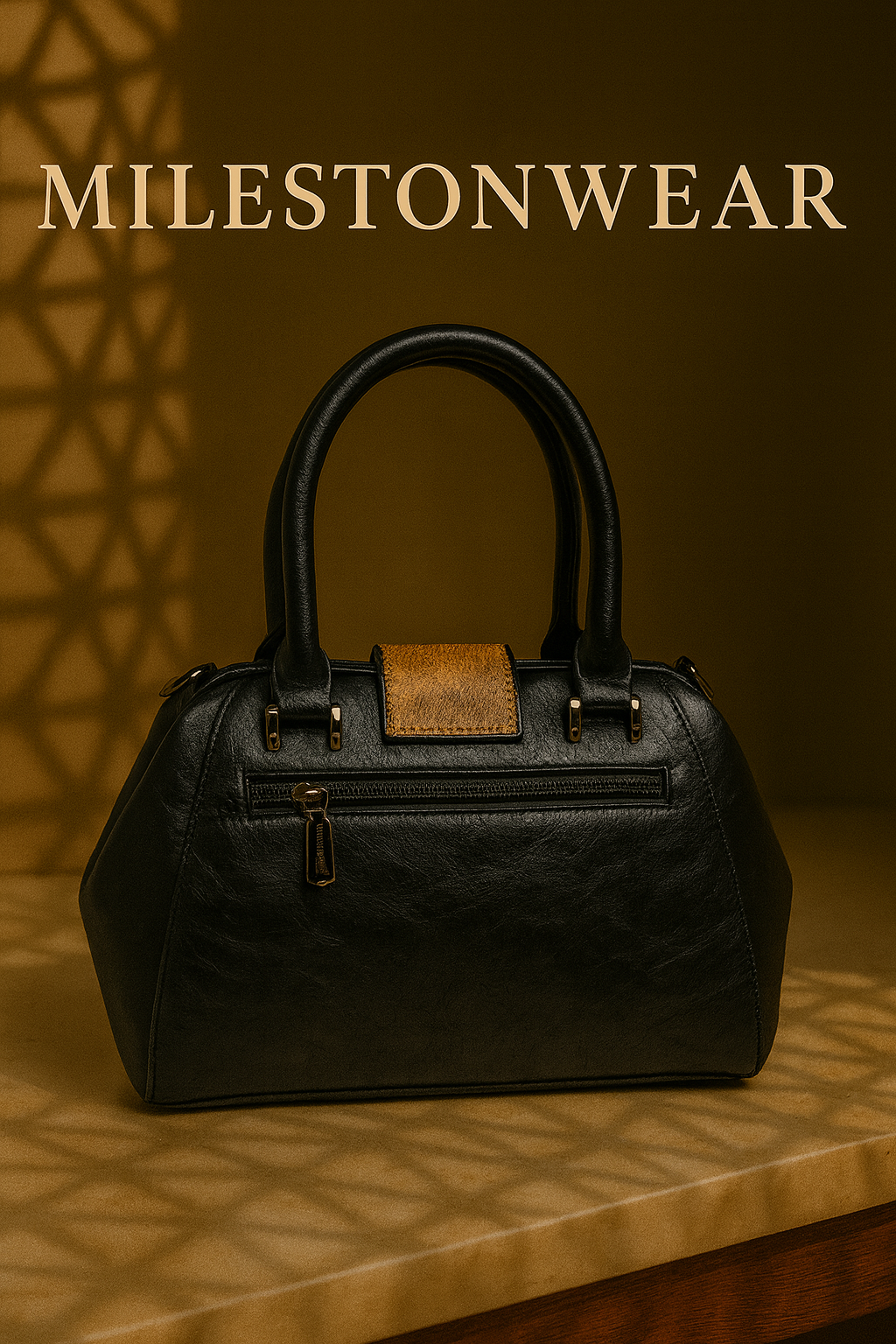 Milestonewear - The Regal Bloom Embossed Handbag