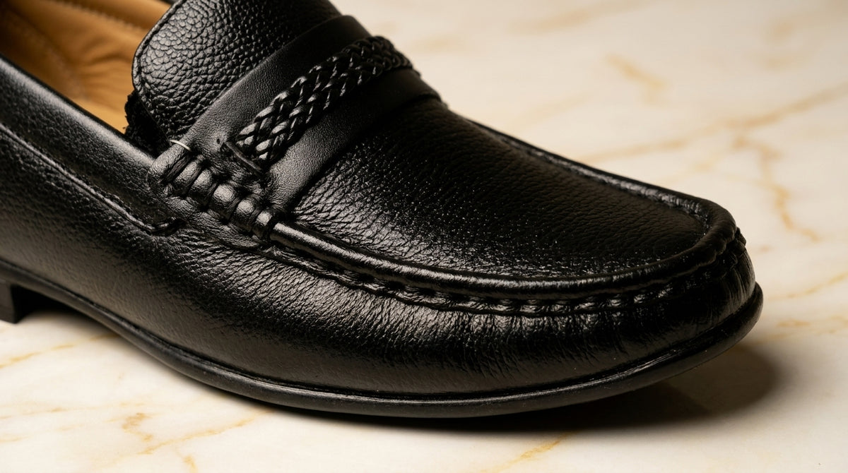 Milestonewear – The Onyx Black Loafer